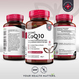 Nutravita Co Enzyme Q10 (CoQ10) 200mg - 120 Vegan Capsules
