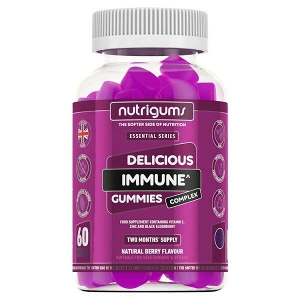 Nutrigums Immune Support Gummies Blueberry - 60 Pack GOODS Superdrug