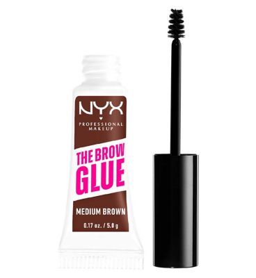 NYX Professional Makeup The Brow Glue Instant Styler warm brown