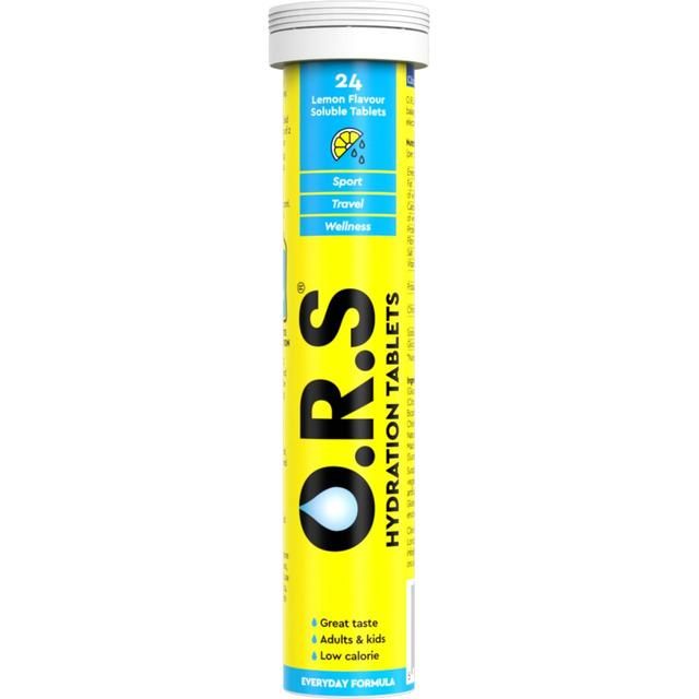 O.R.S Lemon Hydration Tablets 24 per pack