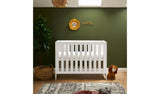 Obaby Nika Mini Cot Bed - White