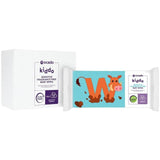 Ocado Kiddo Sensitive Fragrance Free Baby Wipes Multipack 4 x 60 per pack