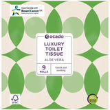Ocado Luxury Aloe Vera Toilet Tissue 9 per pack