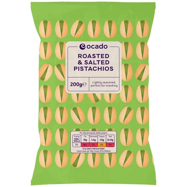 Ocado Roasted & Salted Pistachios 200g