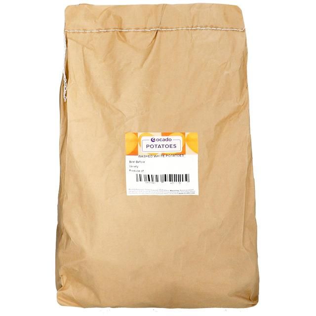 Ocado Washed White Potatoes Sack 5kg
