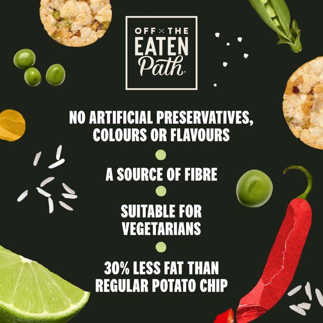 Off The Eaten Path Balsamic Vinegar Bean Sticks Sharing Bag Crisps 100g
