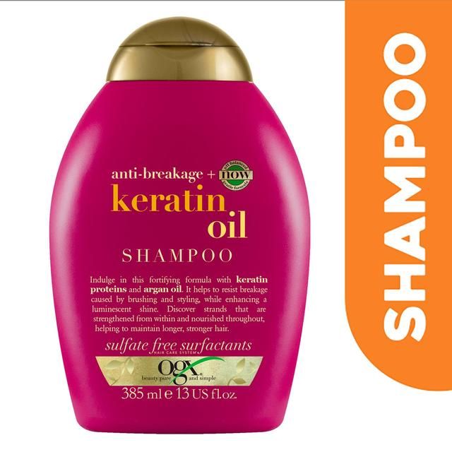 OGX Anti-Breakage+ Keratin Oil pH Balanced Shampoo 385ml