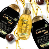 OGX Hydrate & Defrizz+ Kukui Oil pH Balanced Shampoo 385ml