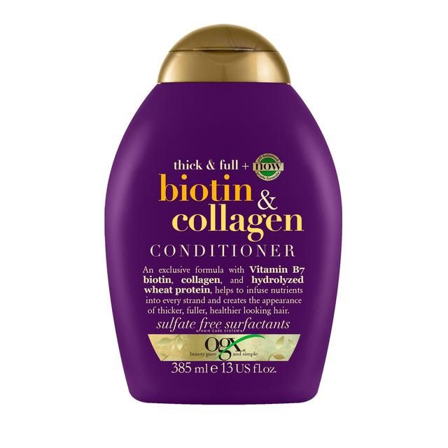 OGX Thick & Full+ Biotin & Collagen pH Balanced Conditioner 385ml