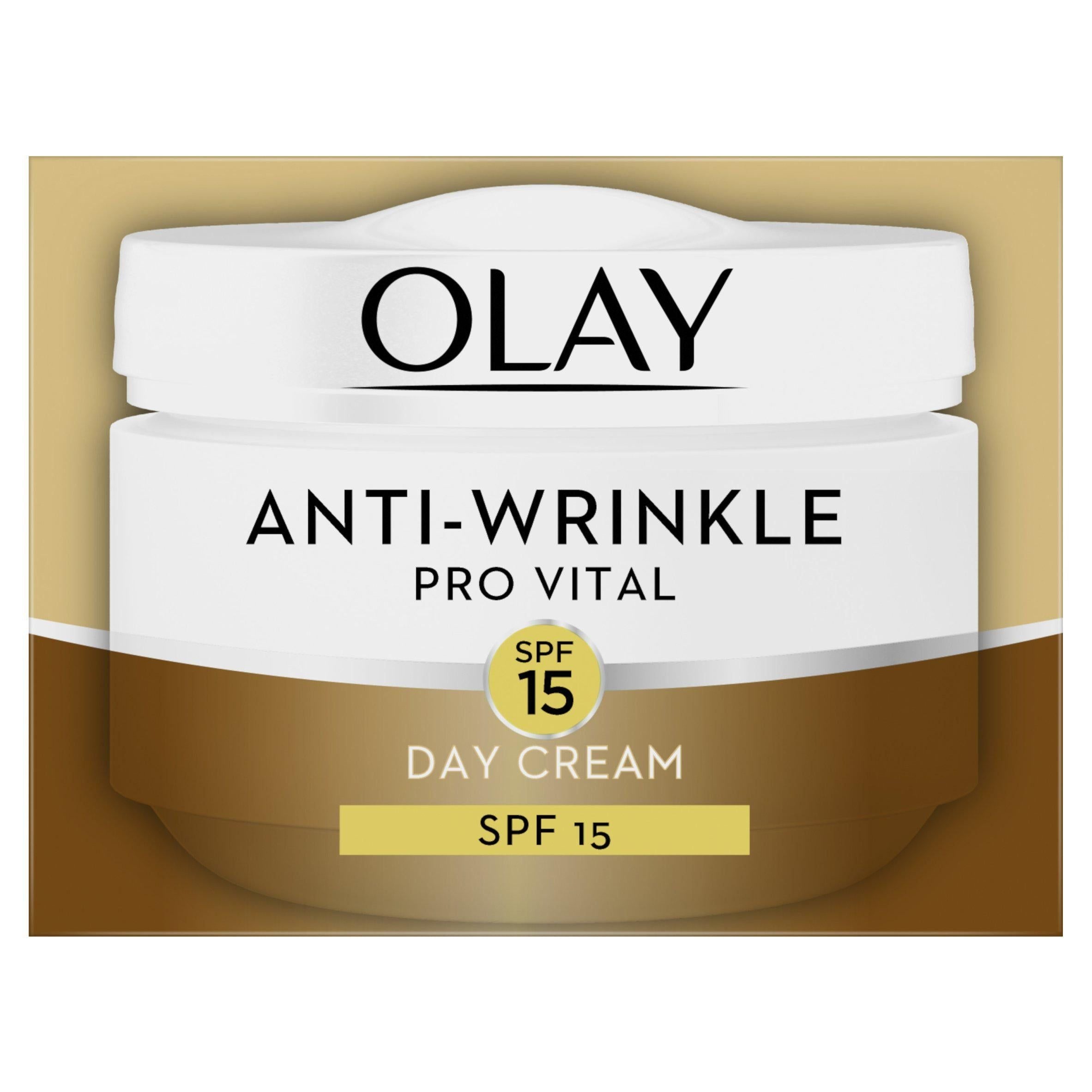 Olay Anti Wrinkle Pro Vital Day Cream with SPF15 For Mature Skin 50ml