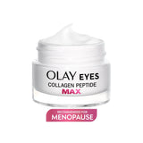Olay Collagen Peptide Max Eye Cream Menopause Skincare Niacinamide Dual Peptide 15ml