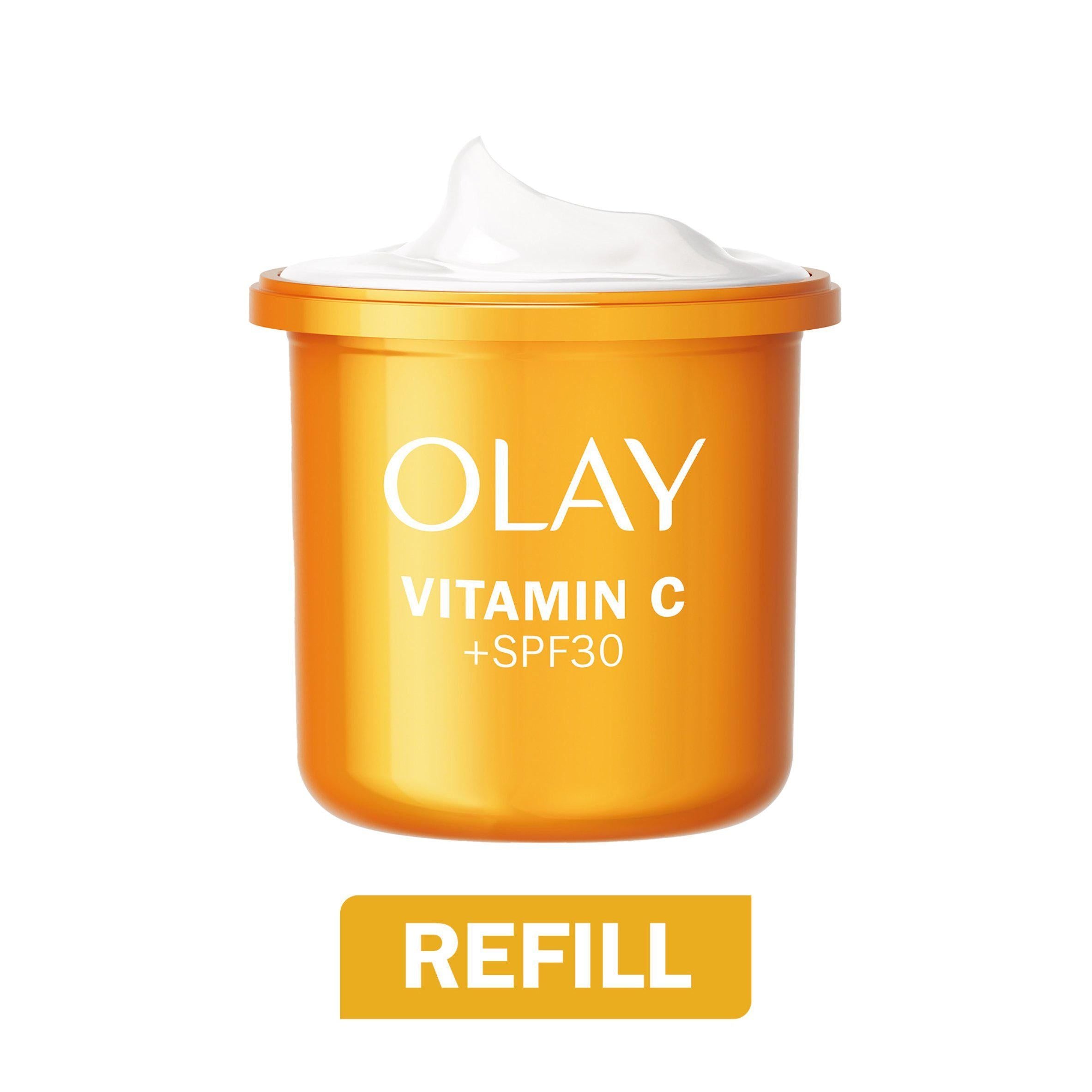 Olay Vitamin C Face Moisturiser SPF 30 Refill Brightening Skincare Cream 50ml