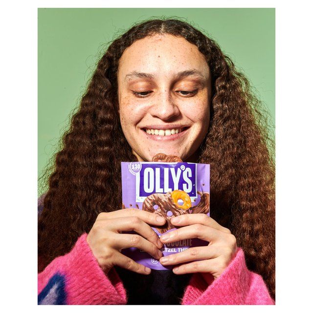 Olly's Pretzel Thins - Salted Milk Chocolate 90g