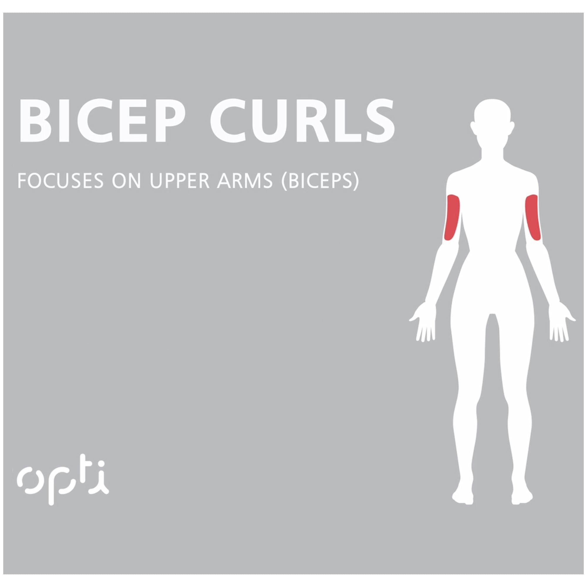 Opti Neoprene Dumbbells 2x1kg