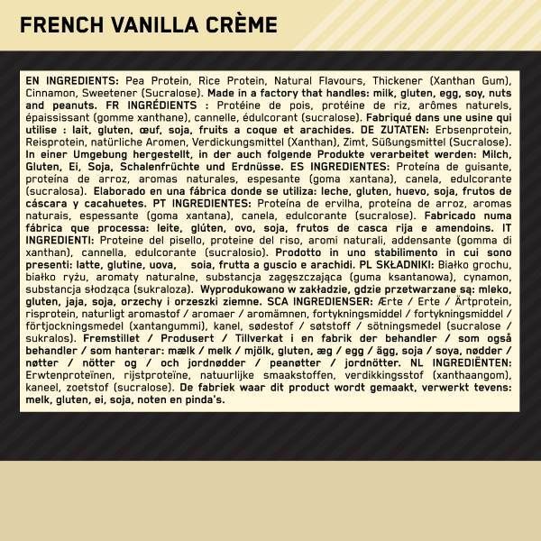 Optimum Nutrition Vanilla Muscle Support & Repair