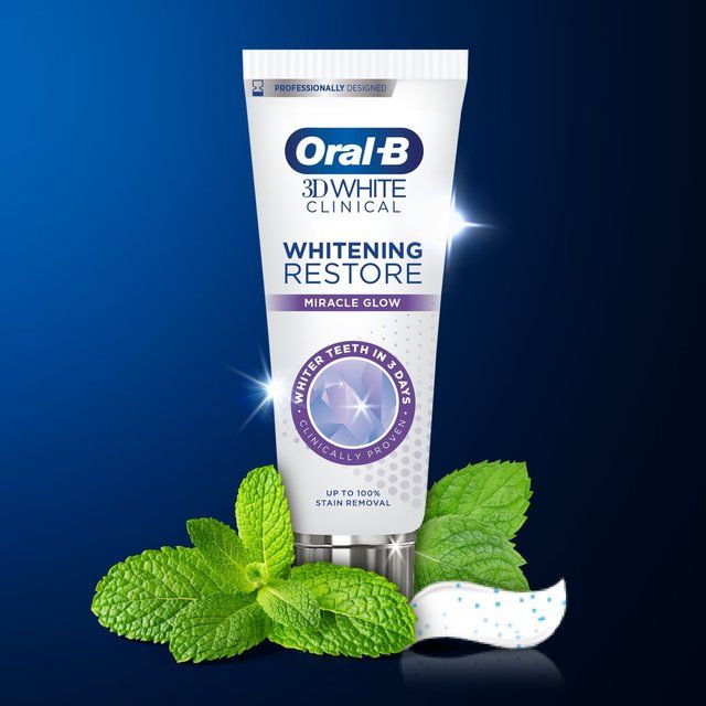 Oral B 3DW Clinical Whitening Restore Diamond Clean 70ml