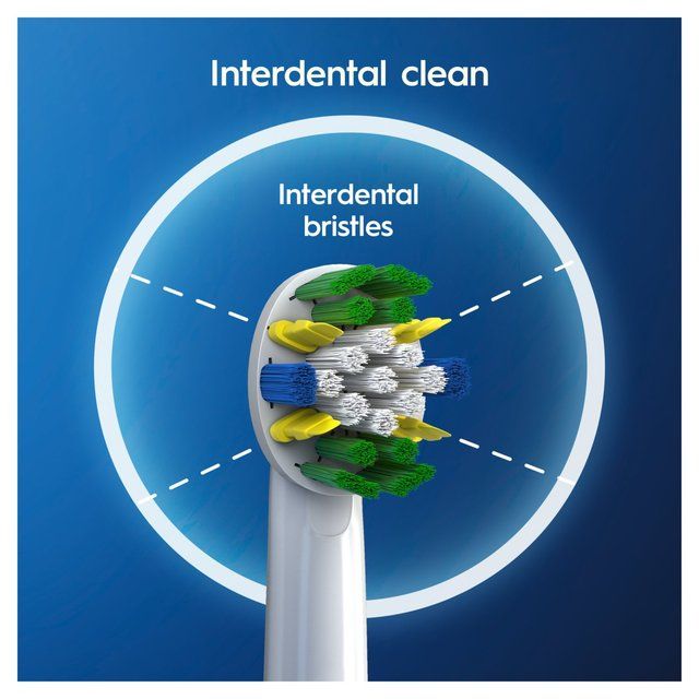 Oral-B FlossAction Toothbrush Heads 4 per pack