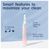 Oral-B iO3 Pink Electric Toothbrush + Travel Case