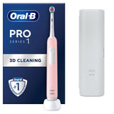 Oral-B Pro 1 3D White Pink (+Travel Case)