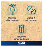 Oral-B Vitality Pro Black & Purple Electric Toothbrushes Duo Pack