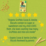 Organix Cocoa & Vanilla Organic Gruffalo Biscuits 12 mths+ Multipack 5 x 20g