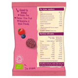 Organix Summer Fruits Rice Cake Clouds Baby Snack 7 months+ 40g