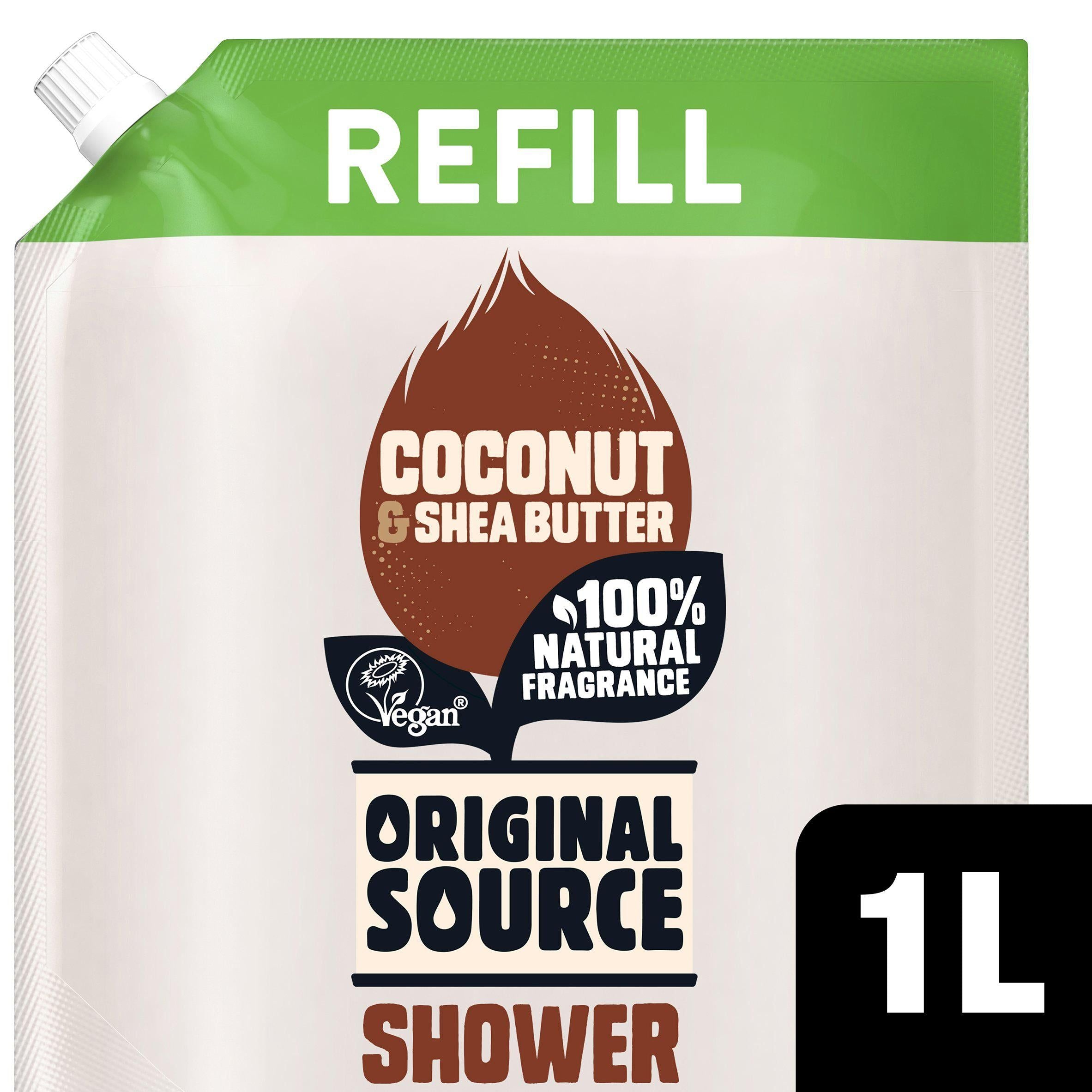 Original Source Tropical Coconut & Shea Butter Shower Refill 1000ml