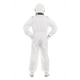 Orion Costumes White Race Suit and Helmet Standard