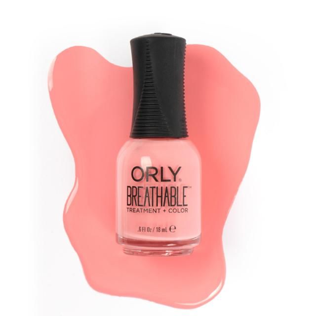 Orly 4 in 1 Breathable Treatment & Colour Nail Polish - Happy & Healthy 18ml