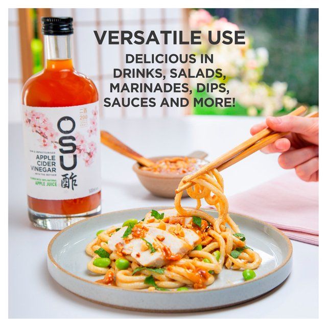 OSU Raw Apple Cider Vinegar with The Mother Apple Juice Blend 500ml