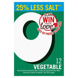 Oxo 12 Reduced Salt Vegetable Stock Cubes 71g