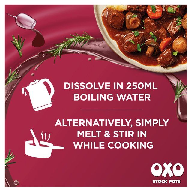 Oxo Red Wine Stock Pots 4 x 20g