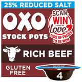 Oxo Reduced Salt Beef with Onion & Rosemary Stock Pots x4 80g