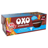 Oxo Stock Pots Reduced Salt Beef 4 x 20g