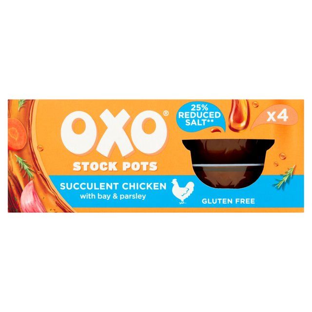 Oxo Stock Pots Reduced Salt Chicken 4 x 20g