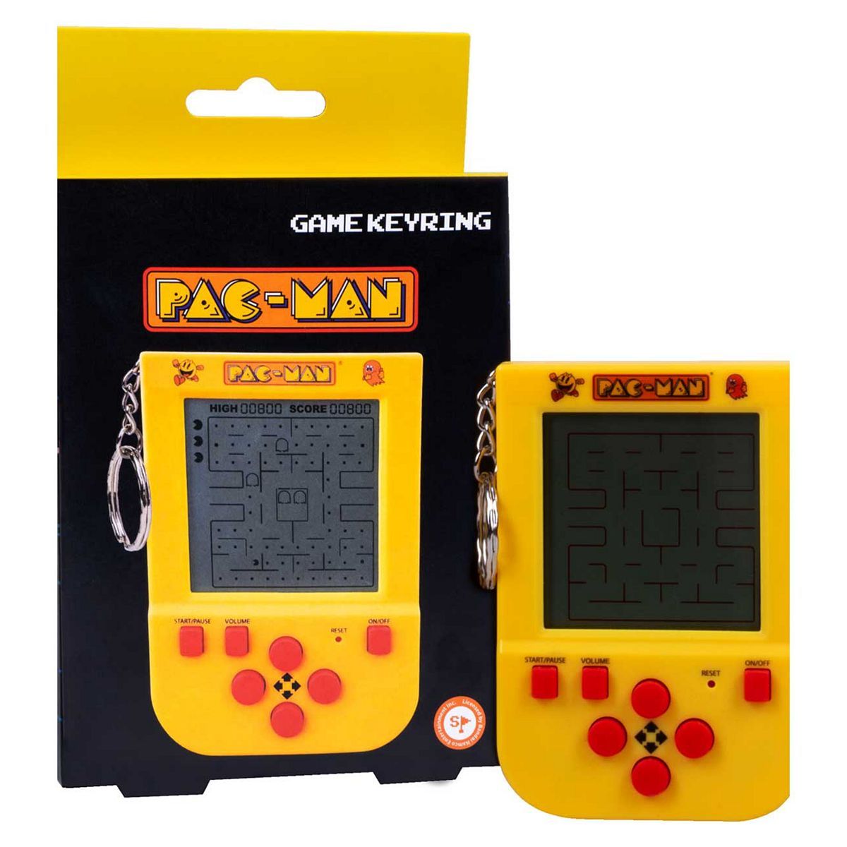 Pac Man Keyring Game