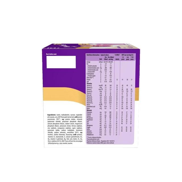 PaediaSure Shake Vanilla Nutritional Supplement Drink 1-10 Yrs Multipack 4 x 200ml