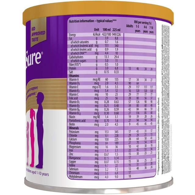 PaediaSure Shake Vanilla Nutritional Supplement Powder 1-10 Yrs 400g