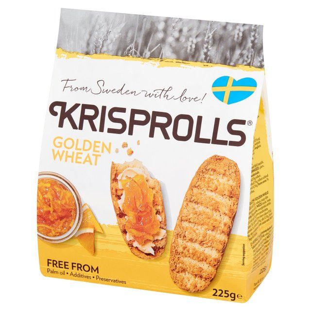 Pagen Golden Krisprolls 225g