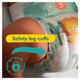 Pampers Baby-Dry Nappies Size 4 (9-14kg) Essential Pack 44 per pack