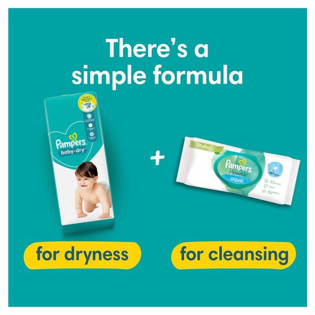 Pampers Baby-Dry Nappies Size 5+ (12-17kg) Essential Pack 35 per pack