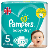 Pampers Baby-Dry Size 5 Nappies Essential Pack