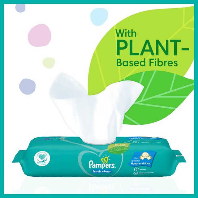 Pampers Baby Wipes Scented 12 x 52 per pack