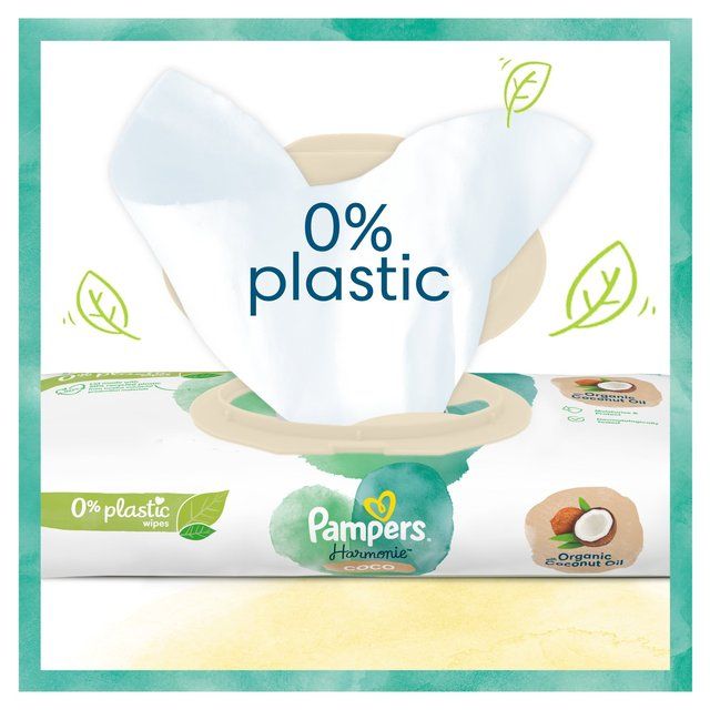 Pampers Harmonie Coco Baby Wipes X9 9 x 44 per pack