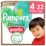 Pampers Harmonie Nappies Pants Size 4 Essential Pack 22 per pack
