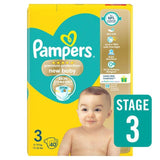 Pampers New Baby Nappies Size 3 (6-10kg) Essential Pack 40 per pack
