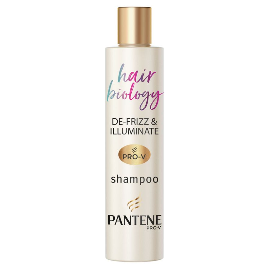 Pantene Hair Biology De-frizz & Illuminate Shampoo