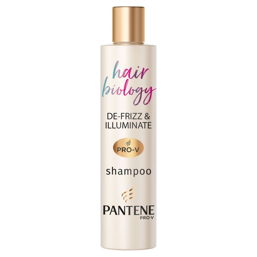 Pantene Hair Biology De-frizz & Illuminate Shampoo