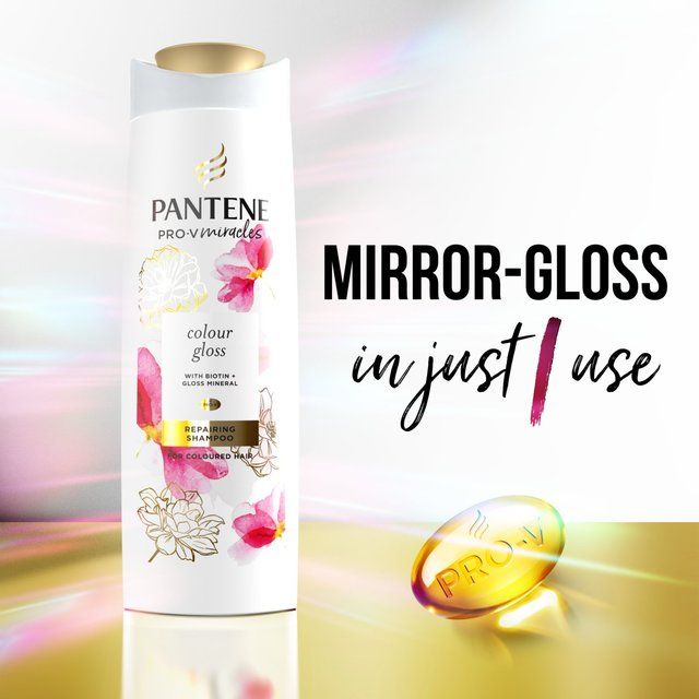Pantene Miracles Colour Gloss Shampoo 400ml