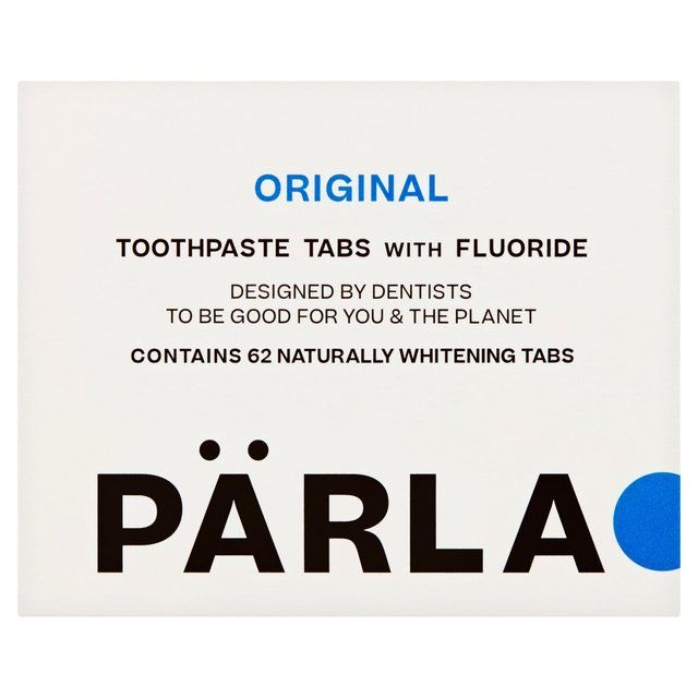 PARLA ORIGINAL Toothpaste Tablets Naturally Whitening 62 per pack